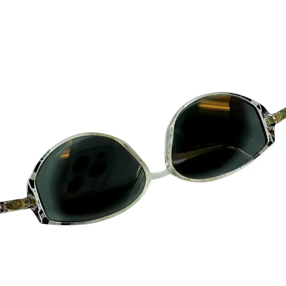 Vintage Silhouette SPX M1803 Blue Oval Sunglasses Austria FRAMES ONLY